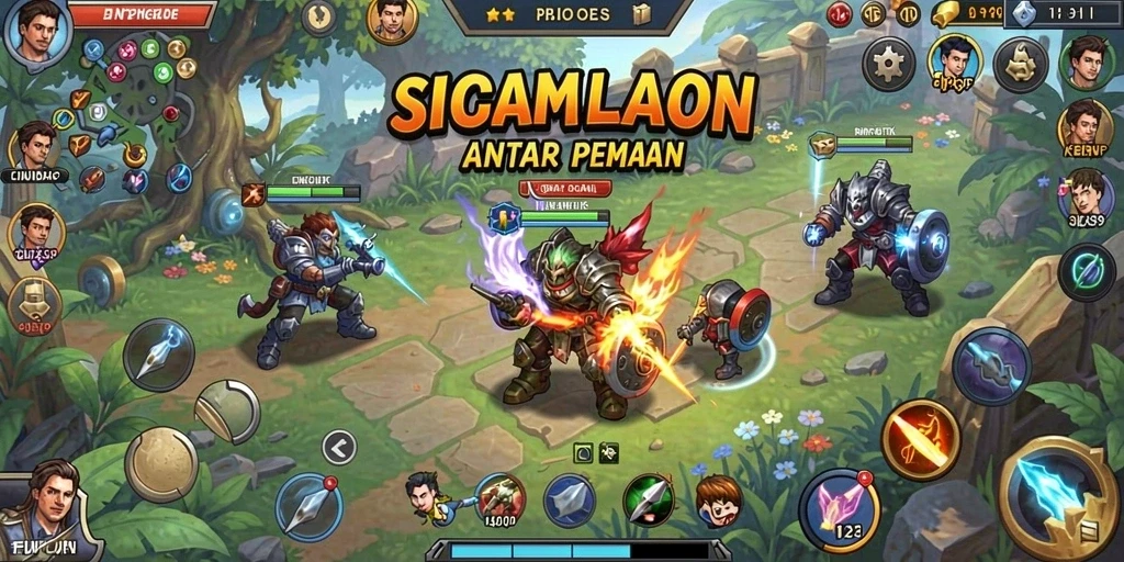 e88 - Beragam pilihan karakter untuk dipilih.